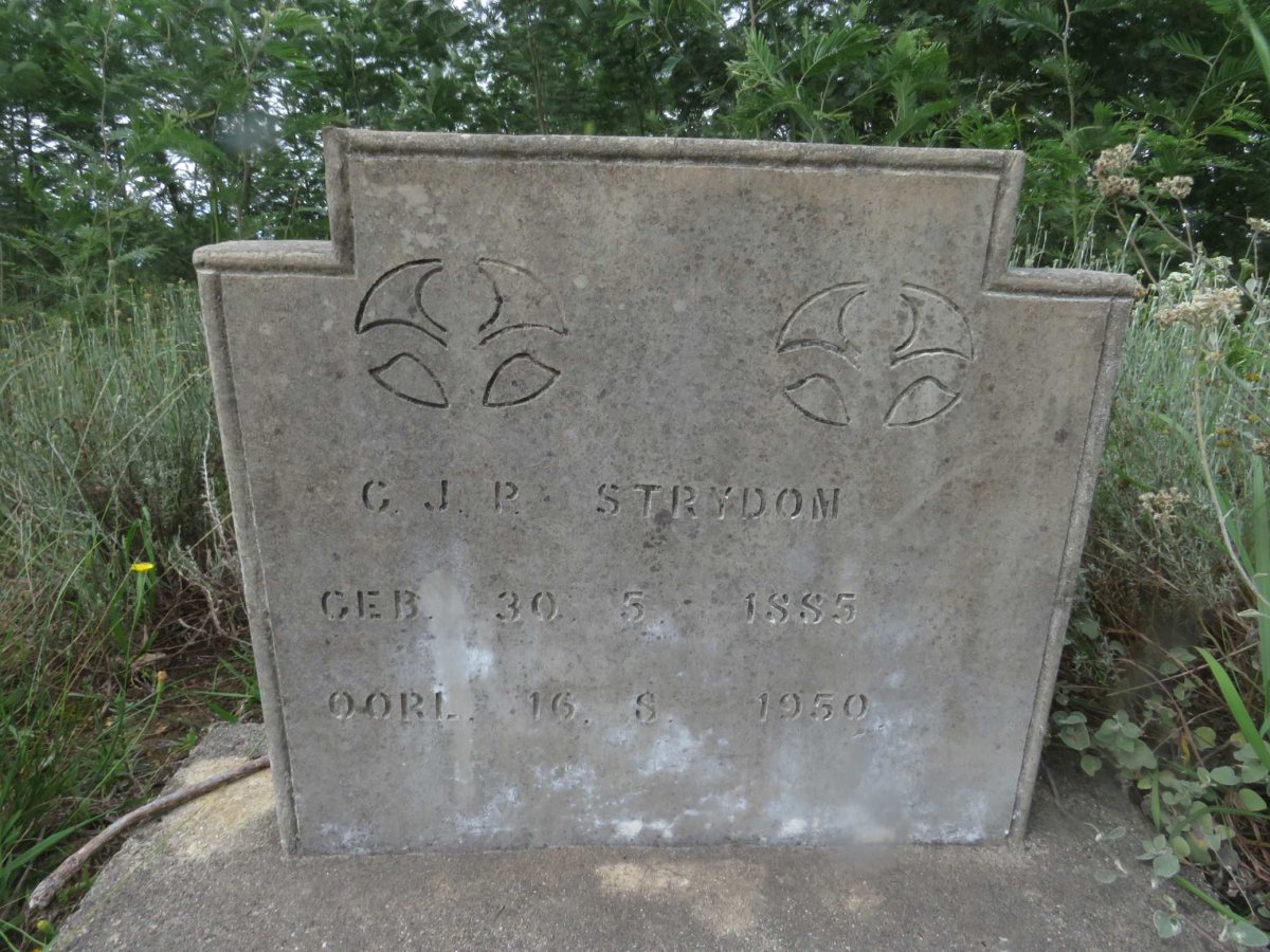 STRYDOM G.J.P. 1885-1950