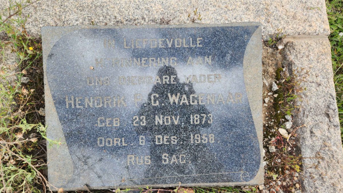 WAGENAAR Hendrik P.G. 1873-1958