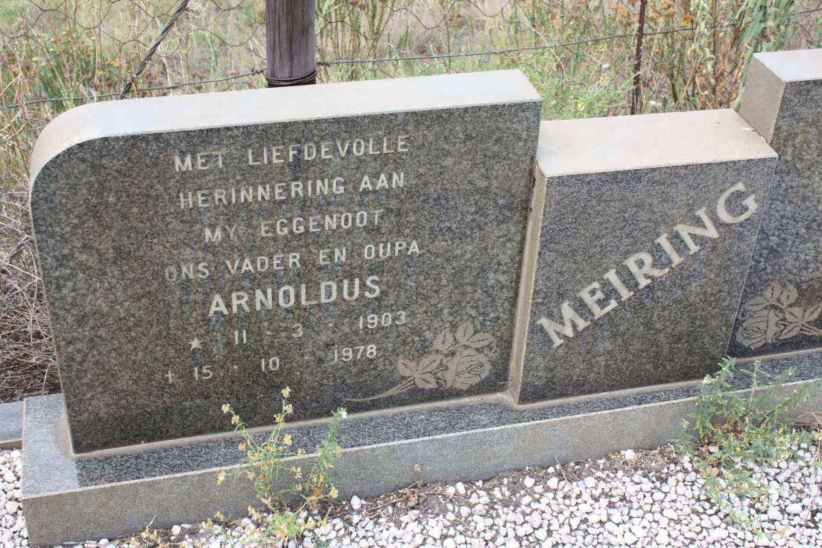 MEIRING Arnoldus 1903-1978