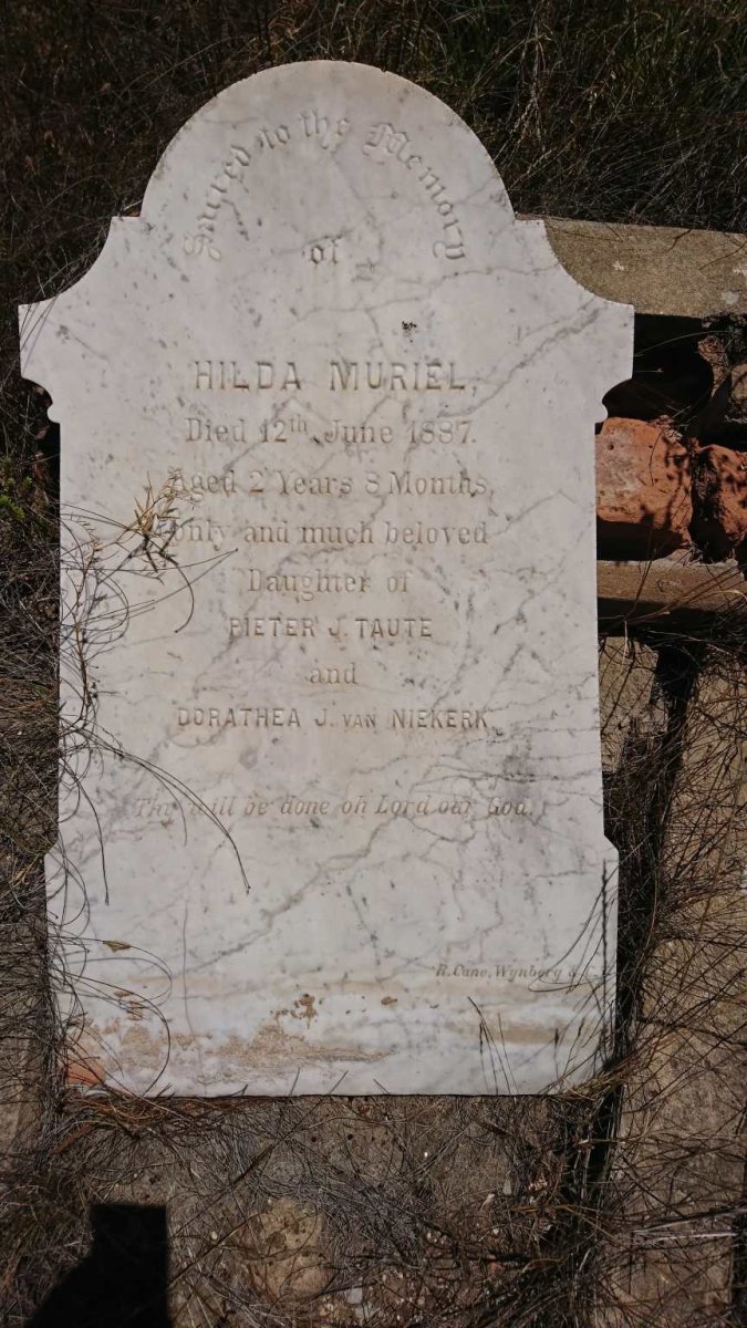 TAUTE Hilda Muriel -1887