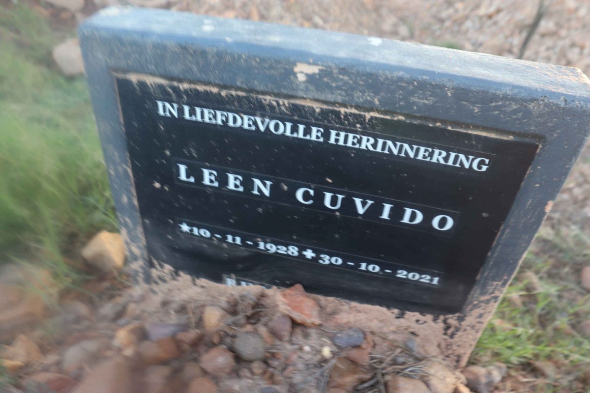 CUVIDO Leen 1928-2021