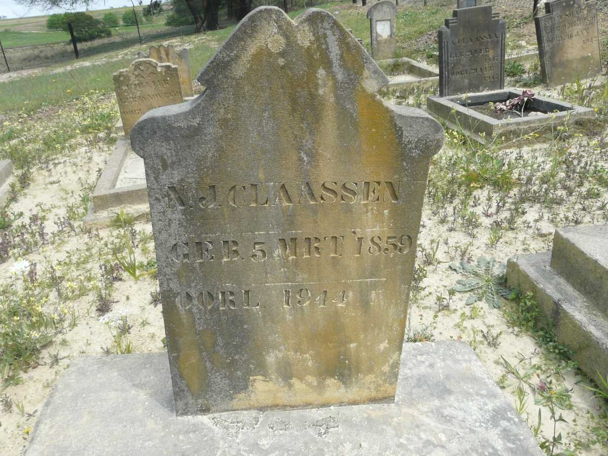 CLAASSEN A.J. 1859-1944