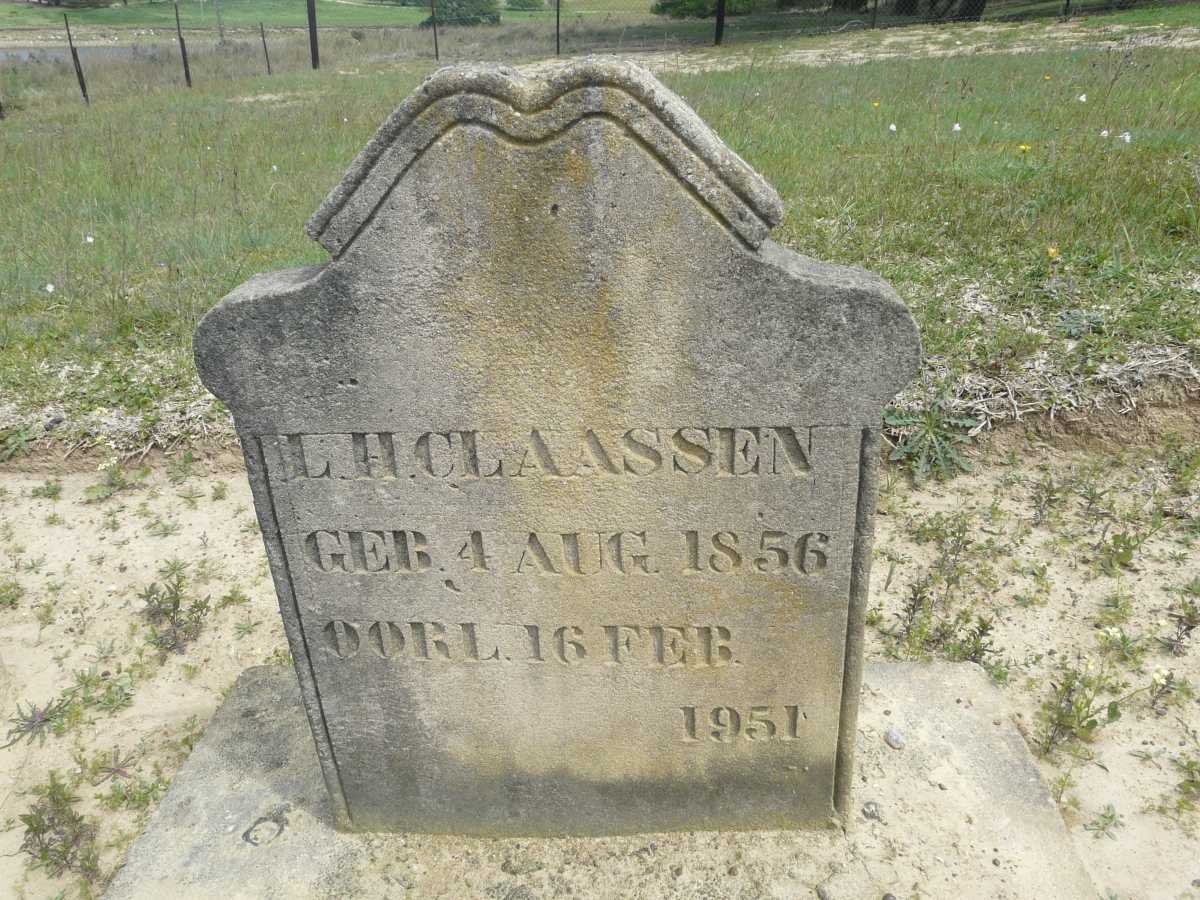 CLAASSEN L.H. 1856-1951