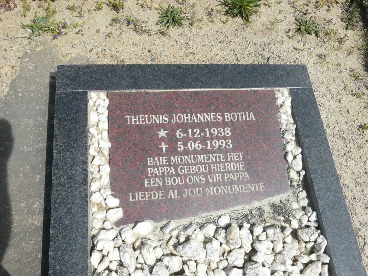 BOTHA Theunis Johannes 1938-1993