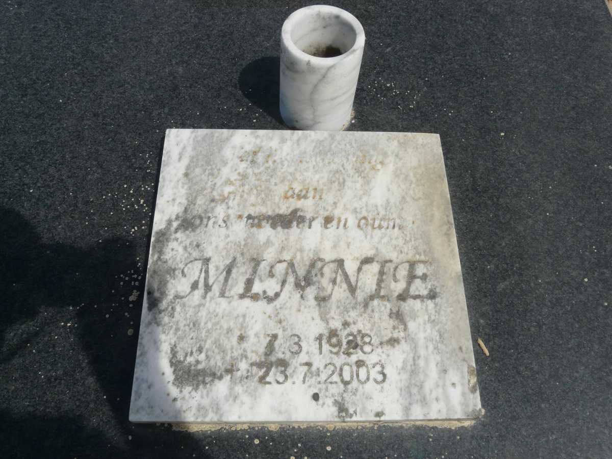 BARNARD Barnie 1929-1989 &amp; Minnie 1928-2003