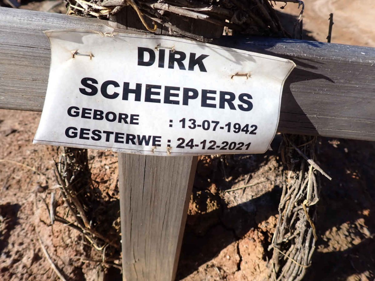 SCHEEPERS Dirk 1942-2021