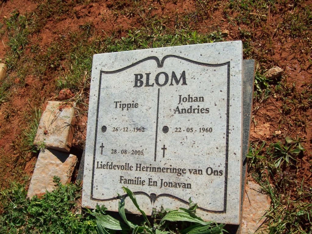 BLOM Johan Andries 1960- &amp; Tippie 1962-2005