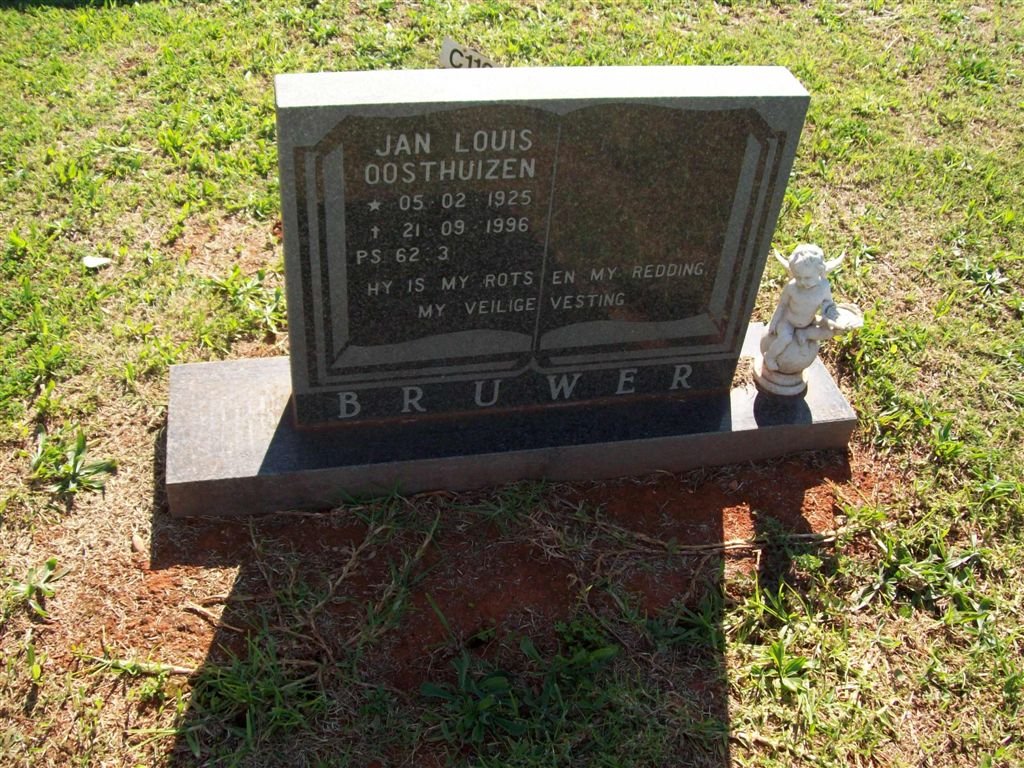 BRUWER Jan Louis Oosthuizen 1925-1996