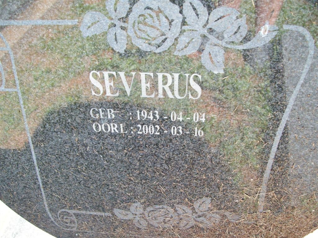 BREYTENBACH Severus 1943-2002