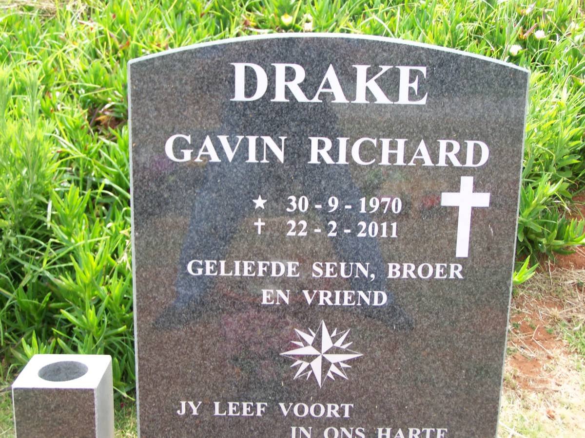 DRAKE Gavin Richard 1970-2011