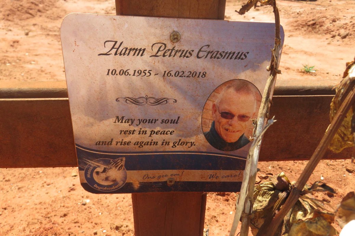 ERASMUS Harm Petrus 1955-2018