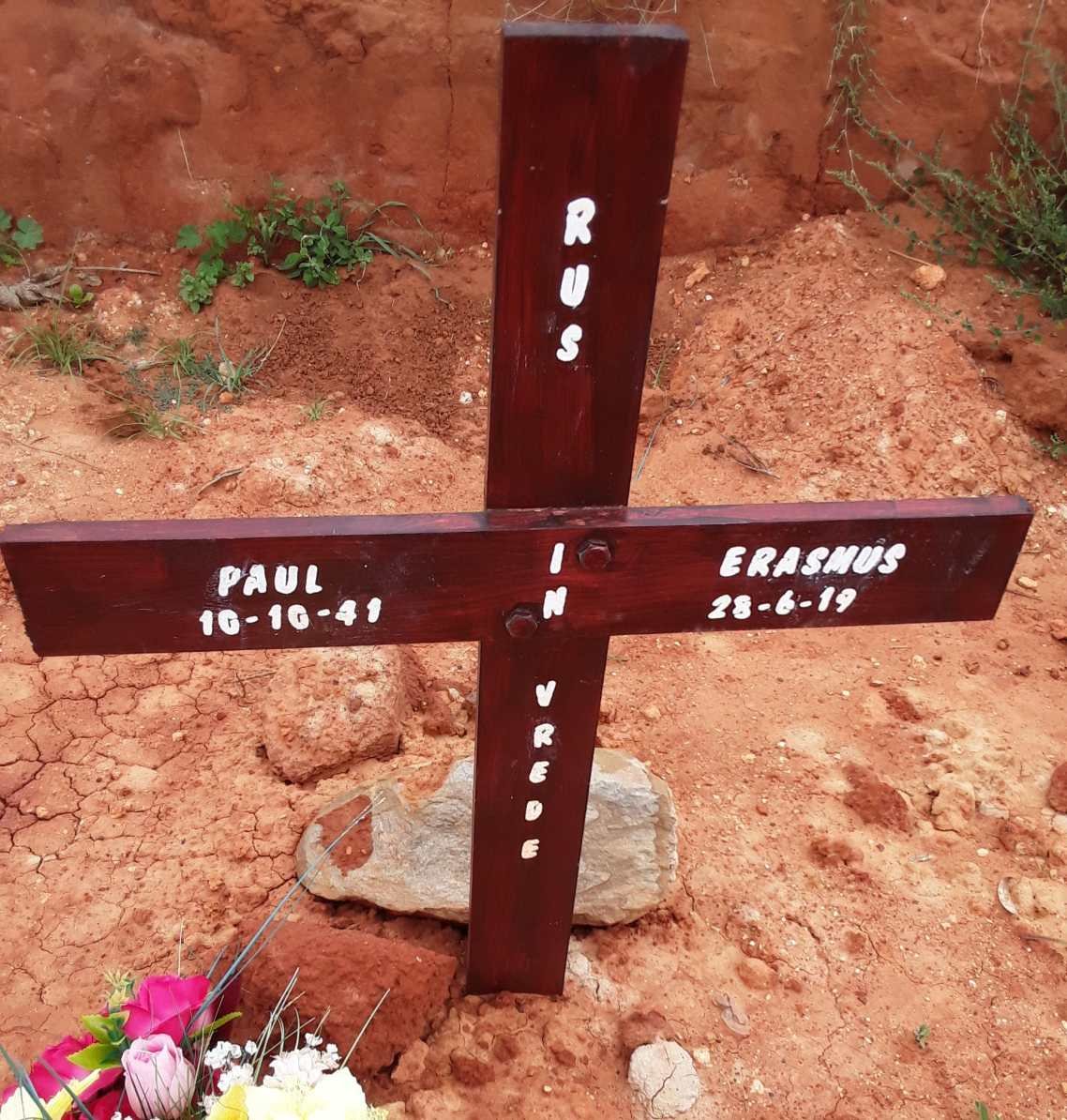 ERASMUS Paul 1941-2019