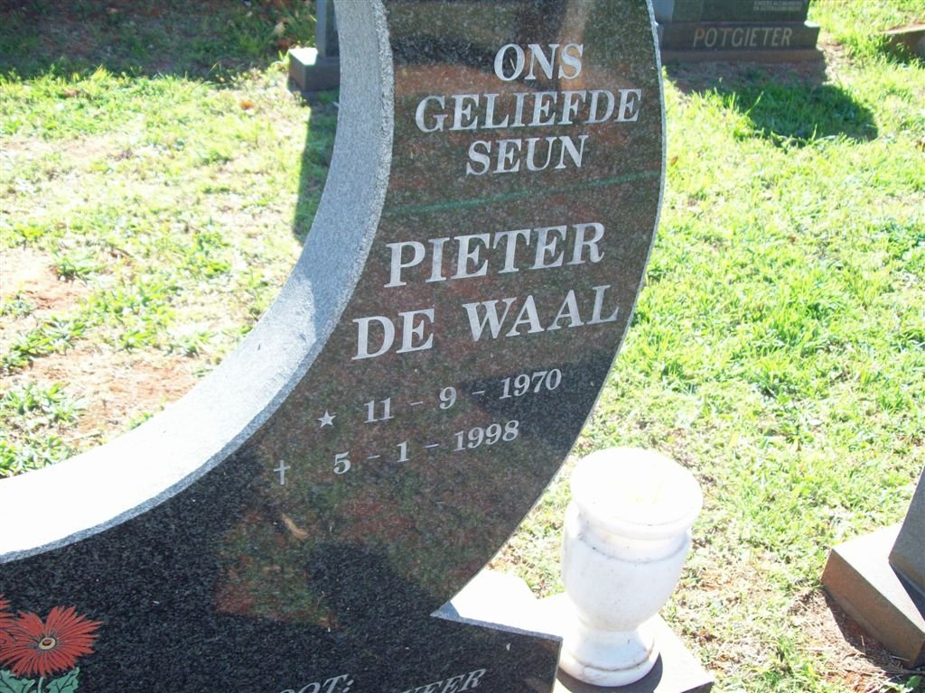 ENGELBRECHT Pieter De Waal 1970-1998