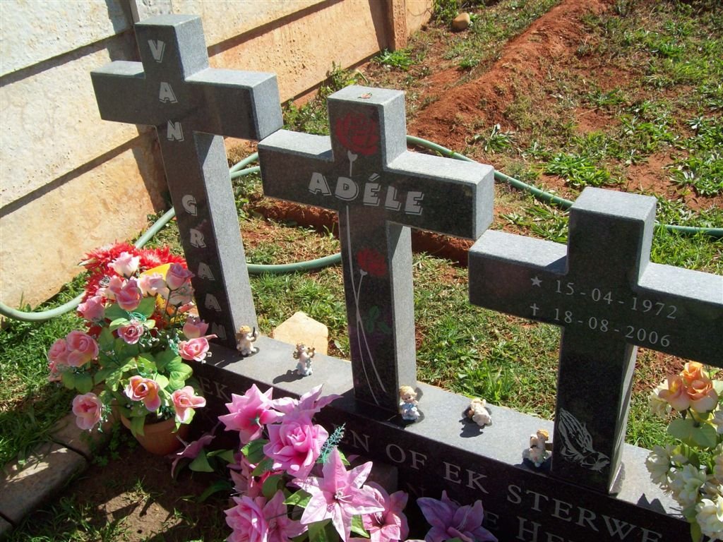 GRAAN Adéle, van 1972-2006
