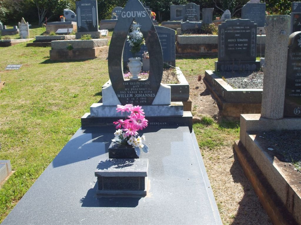 GOUWS Willem Johannes 1910-1967 &amp; Susanna Maria 1912-2004
