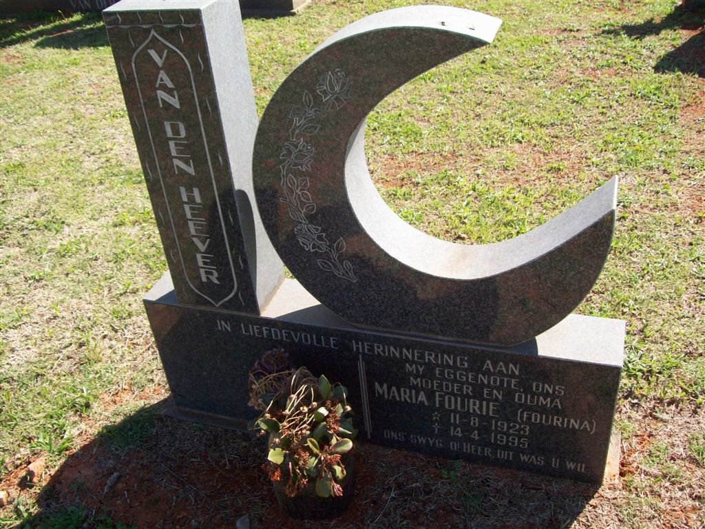 HEEVER Maria Fourie, van den 1923-1995