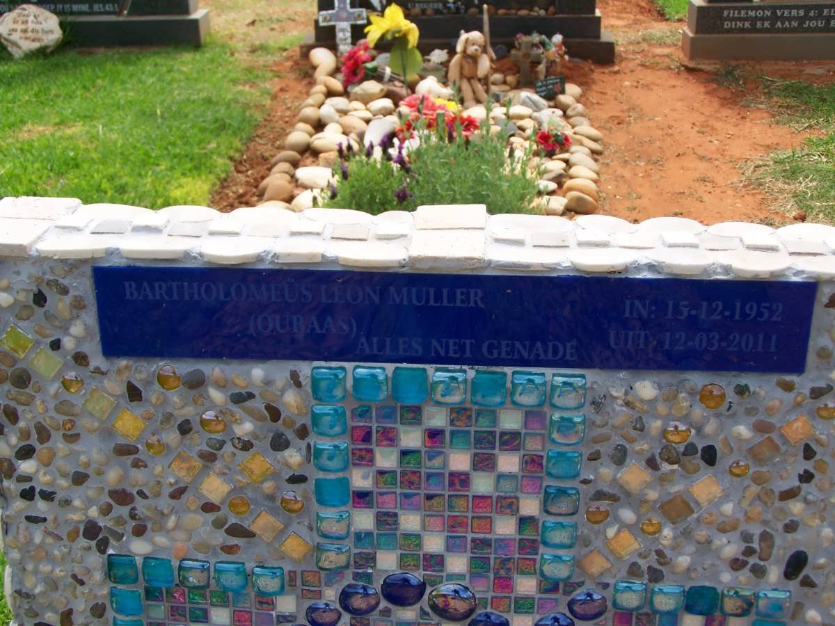 MULLER Bartholomeus Leon 1952-2011