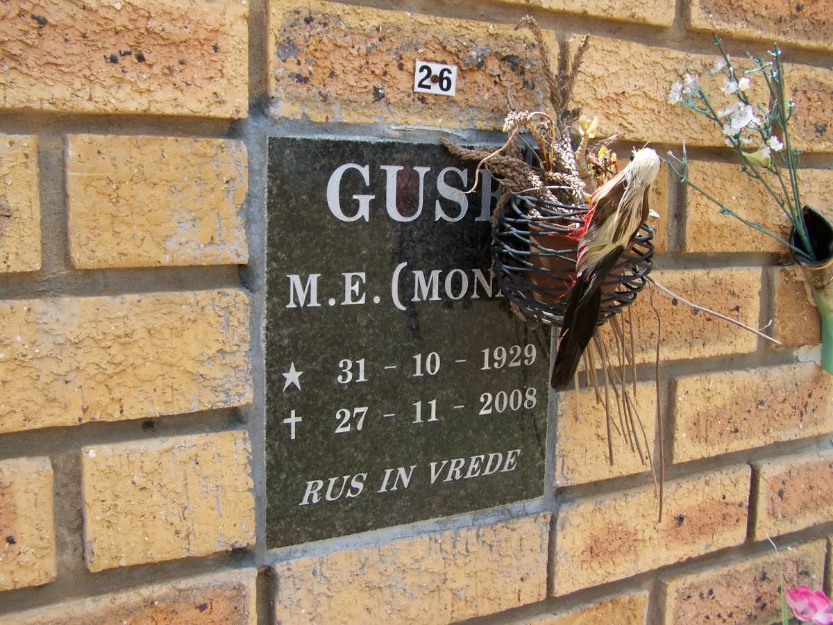 GUS? M E. 1929-2008