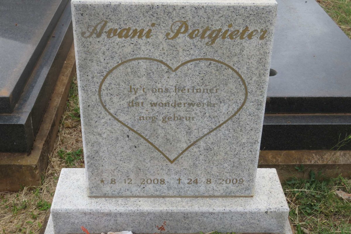POTGIETER Avani 2008-2009