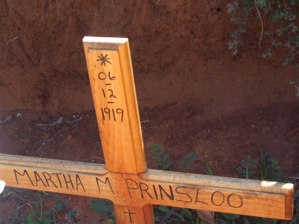PRINSLOO Martha M. 1919-2008