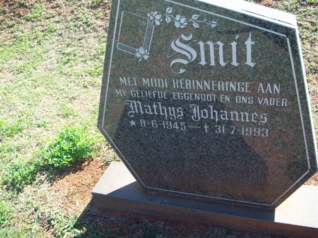 SMIT Mathys Johannes 1945-1993