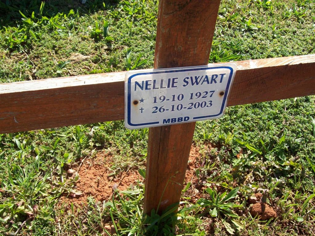 SWART Nellie 1927-2003