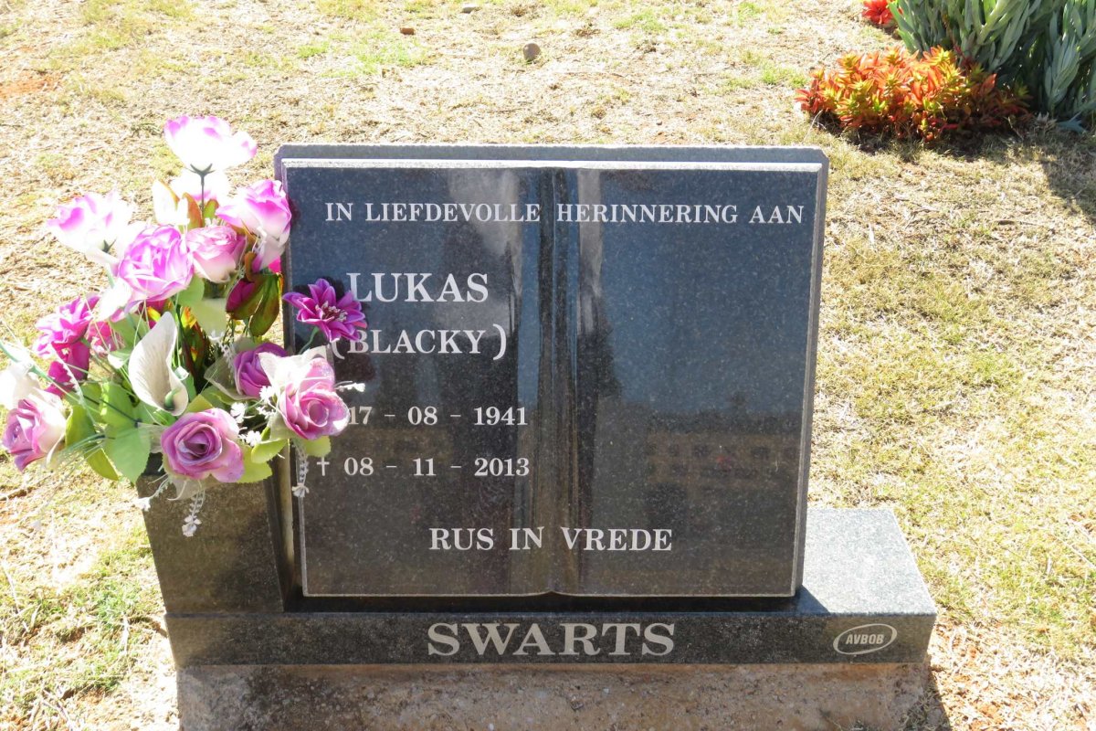SWARTS Lukas 1941-2013