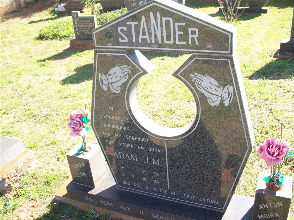 STANDER Adam J.M. 1929-1996