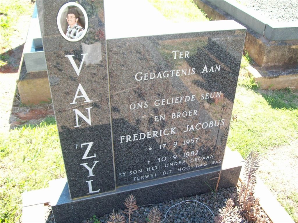 ZYL Frederick Jacobus, van 1957-1982