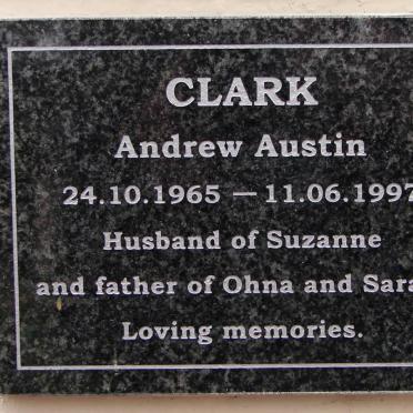 CLARK Andrew Austin 1965-1997