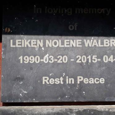 WALBRUGH Leiken Nolene 1990-2015