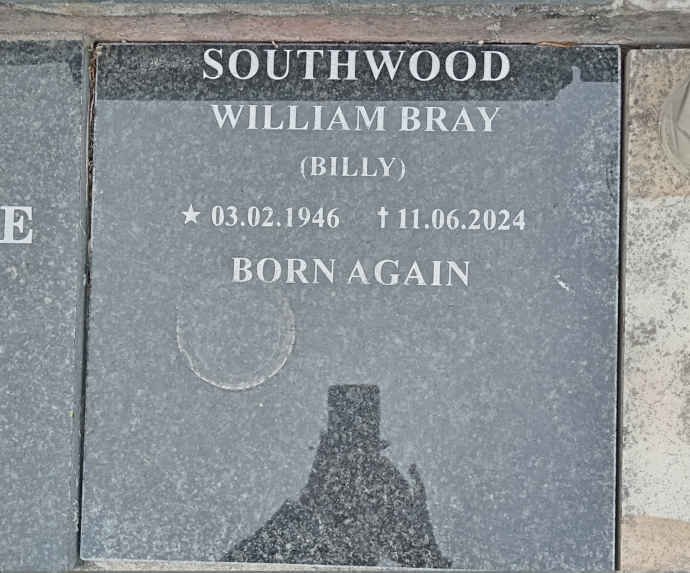 SOUTHWOOD William Bray 1946-2024