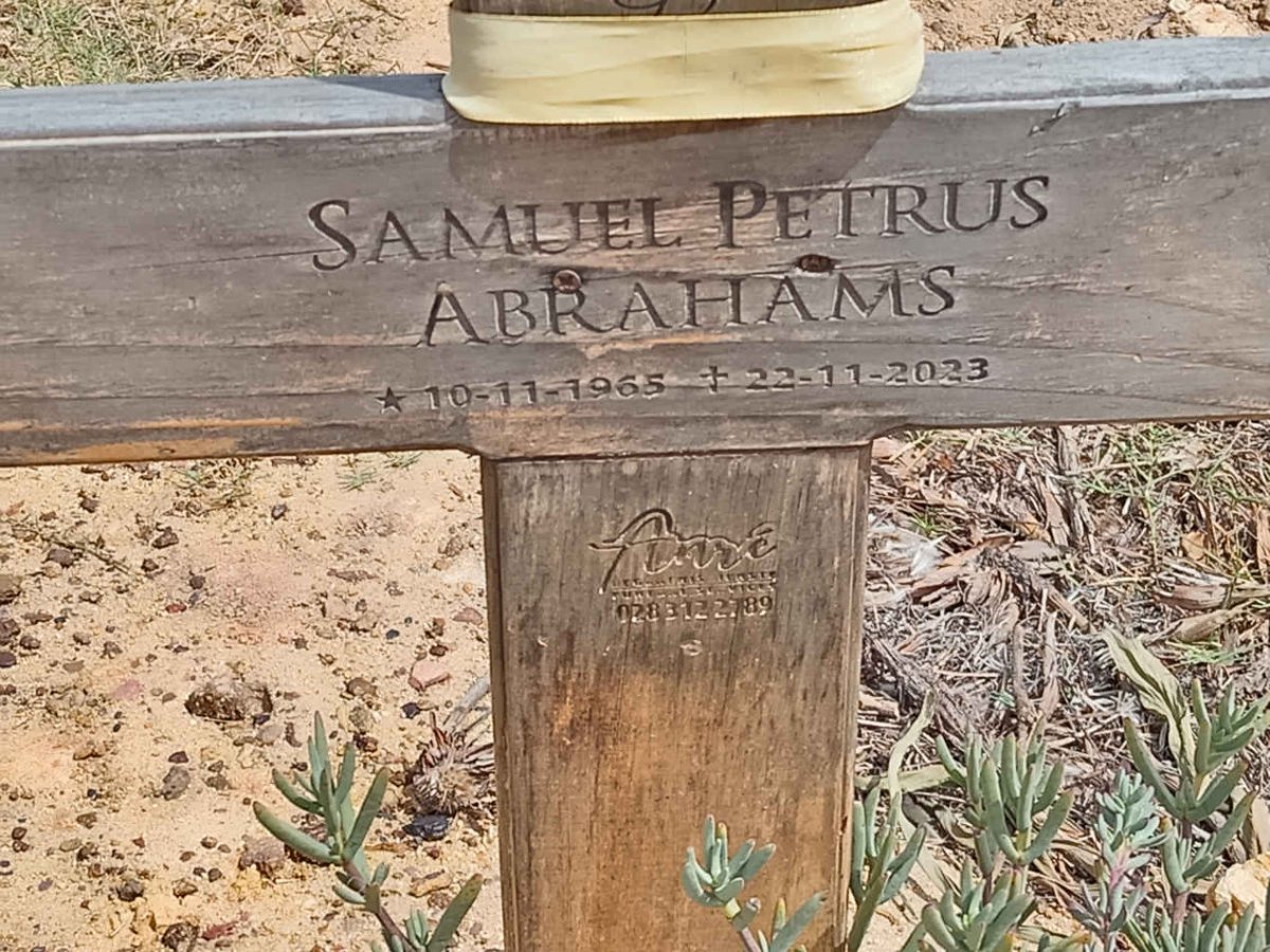 ABRAHAMS Samuel Petrus 1965-2023
