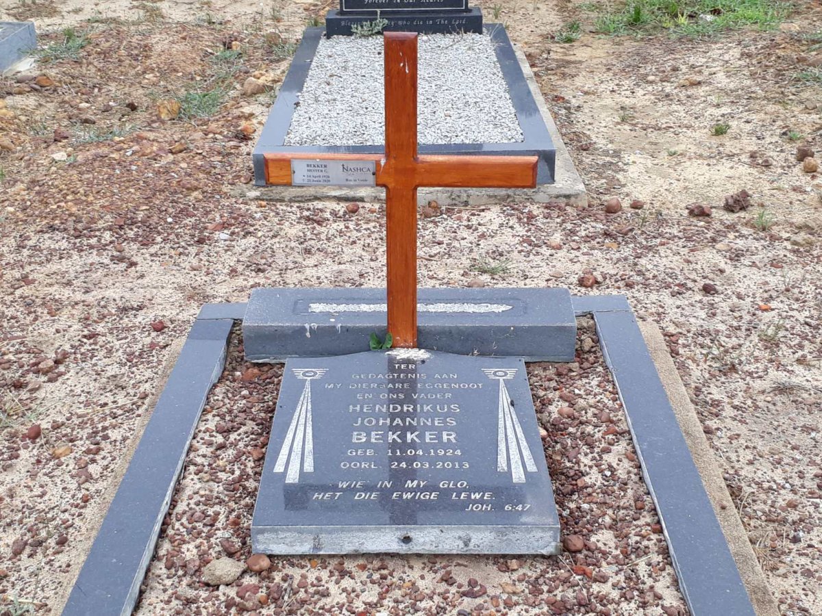 BEKKER Hendrikus Johannes 1924-2013 &amp; Hester G. 1926-2020