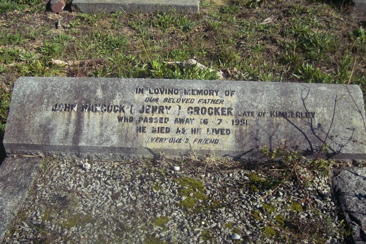 CROCKER John Hancock -1951