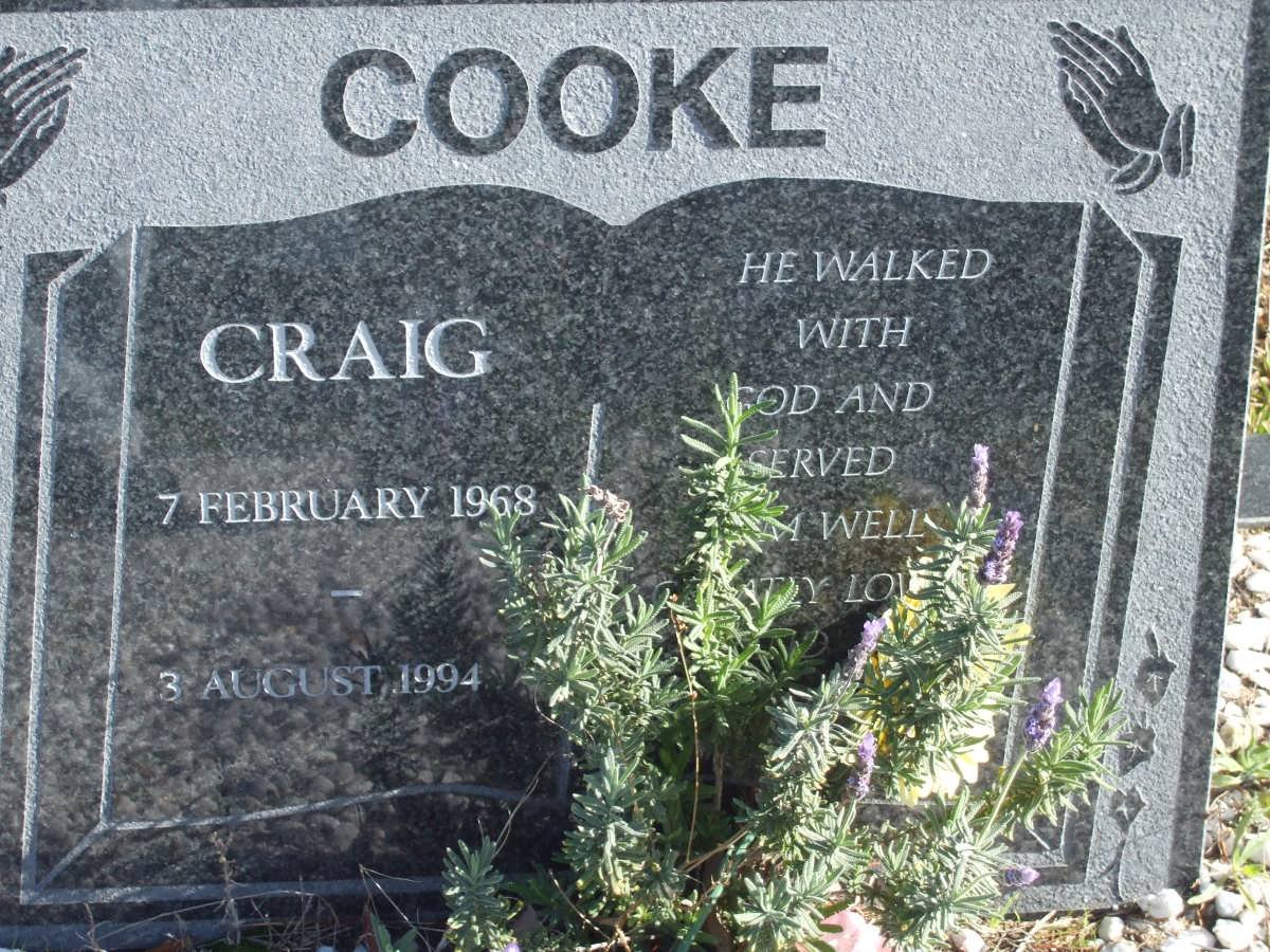 COOKE Craig 1968-1994