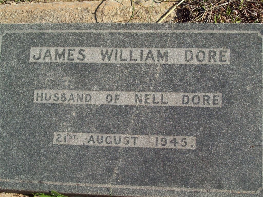 DORE James William -1945
