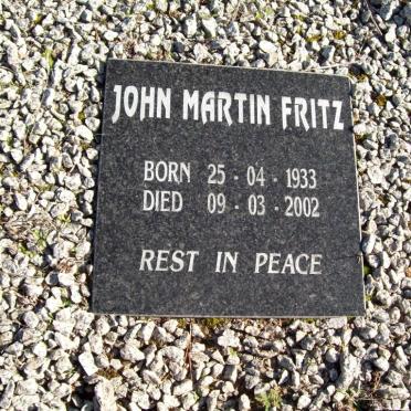 FRITZ John Martin 1933-2002