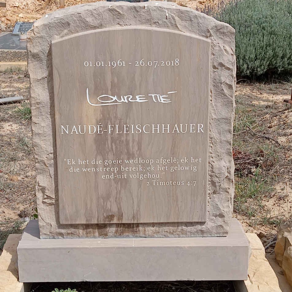 FLEISCHHAUER Lourette, NAUDE- 1961-2018