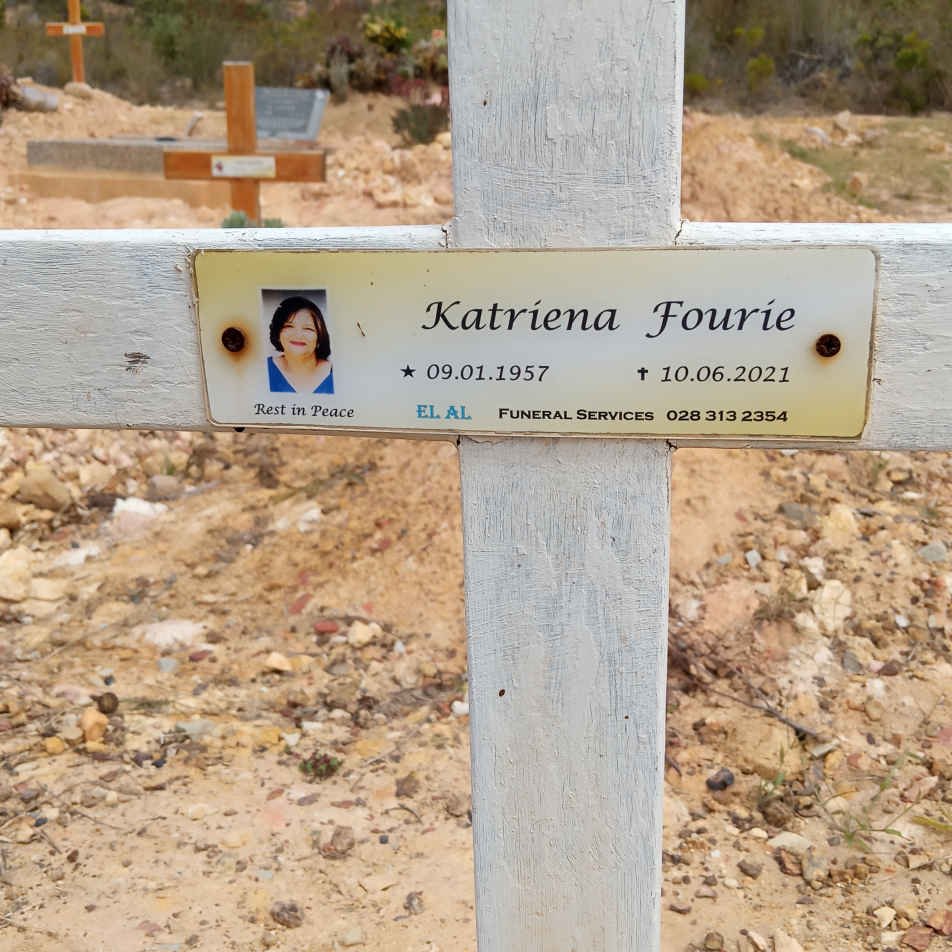 FOURIE Katriena 1957-2021