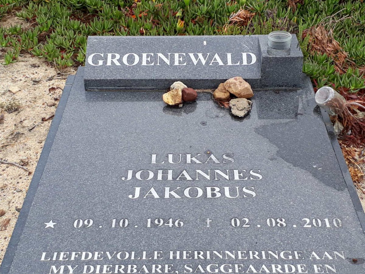 GROENEWALD Lukas Johannes Jakobus 1946-2010