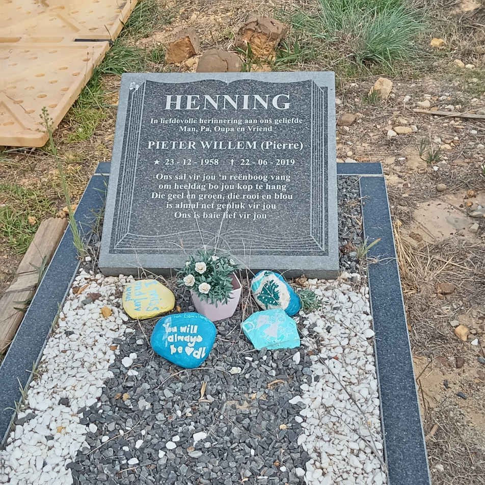HENNING Pieter Willem 1958-2019