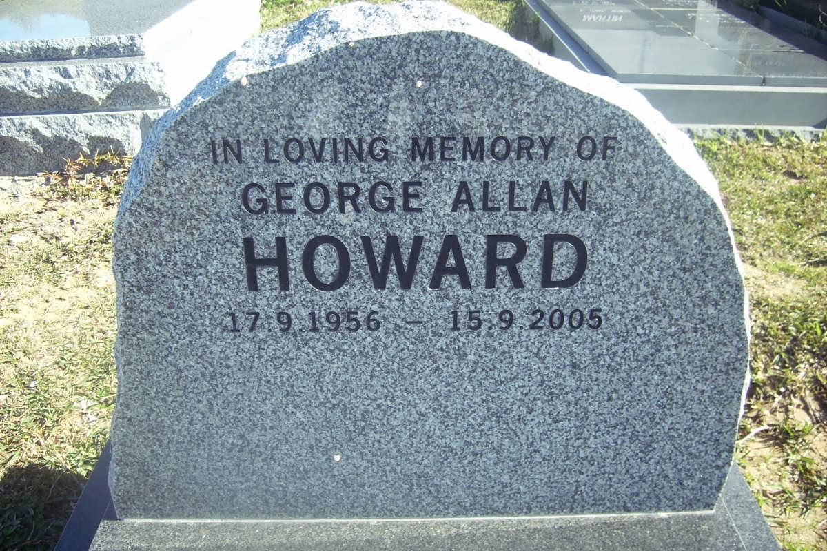 HOWARD George Allan 1956-2005