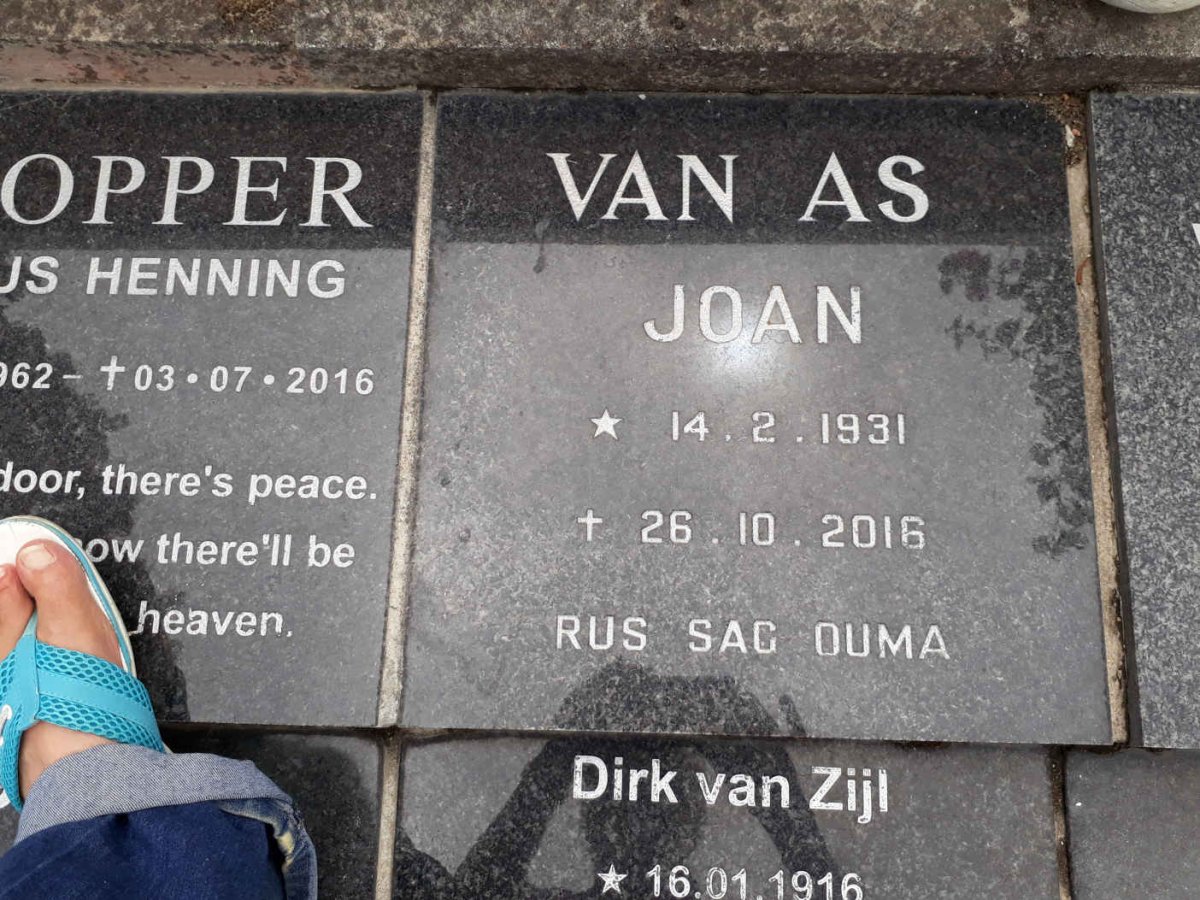 AS Joan, van 1931-2016