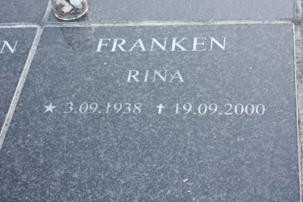 FRANKEN Rina 1938-2000