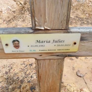 JULIES Maria 1942-2023 