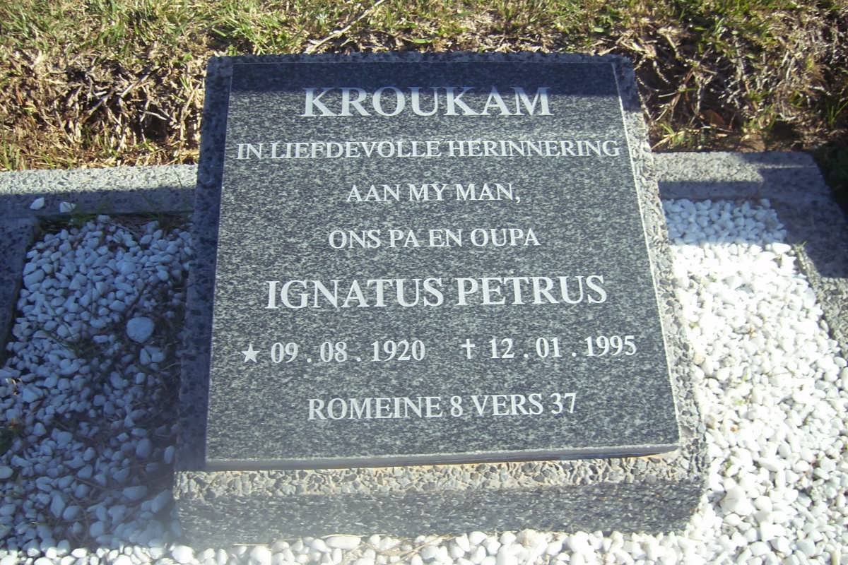 KROUKAM Ignatus Petrus 1920-1995
