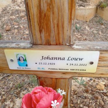LOUW Johanna 1929-2022