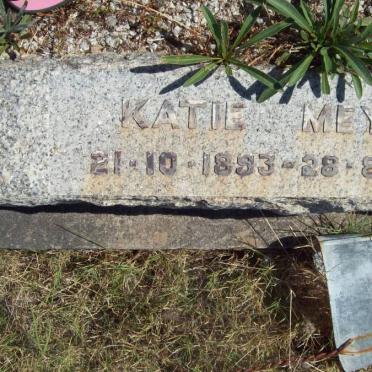 MEYER Katie 1893-1961
