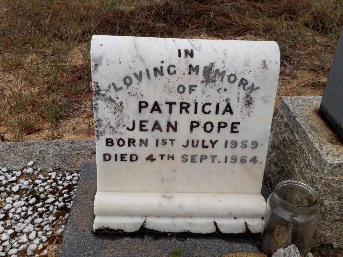 POPE Patricia Jean 1959-1964